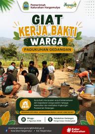 GIAT KERJA BAKTI WARGA PADUKUHAN GEDANGAN